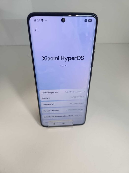 Xiomi Redmi Note 14 Pro 8/256 GB (Ag8 Tudor/B74514) –Garantie 2 Ani!