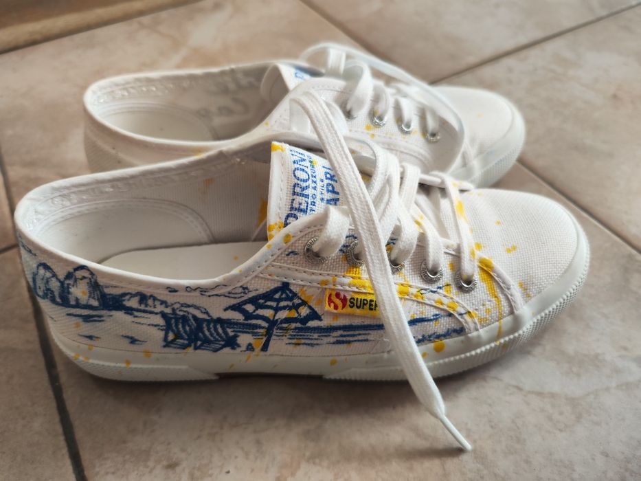Бели кецове SUPERGA, 37