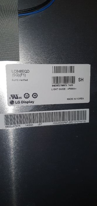 Mainboard/Placă de bază  tv LG 84UB980V  EAX65608605(1.0)perfect funct