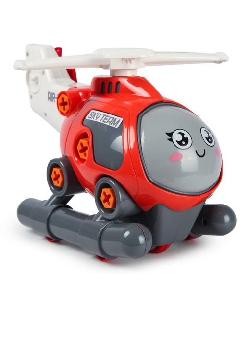 Вертолет конструктор с шуруповертом-двигателем