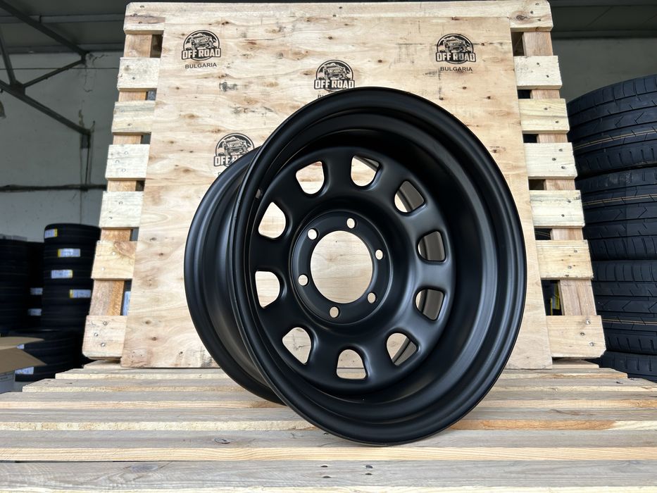 16" 6х139.7 Минусови Стоманени Джанти 4х4 Toyota Nissan Mitsubishi