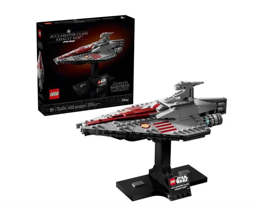 LEGO Star Wars Nava de asalt din clasa Acclamator 75404