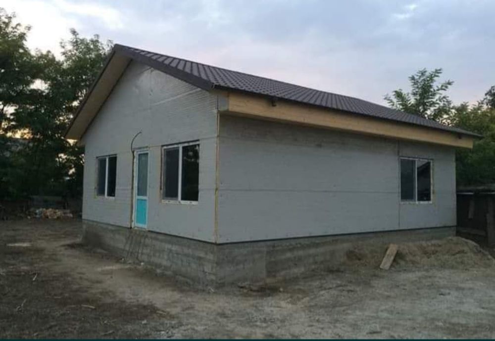 Executăm la comandă casă și cabane pe o structură metalică