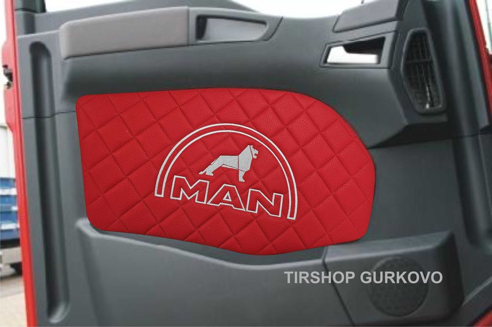 Кожени кори за врати MAN TGA / TGL различни цветове