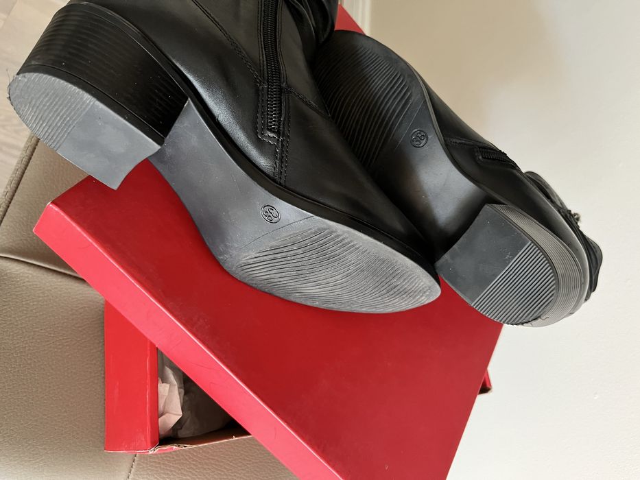 Botine dama piele naturala 38