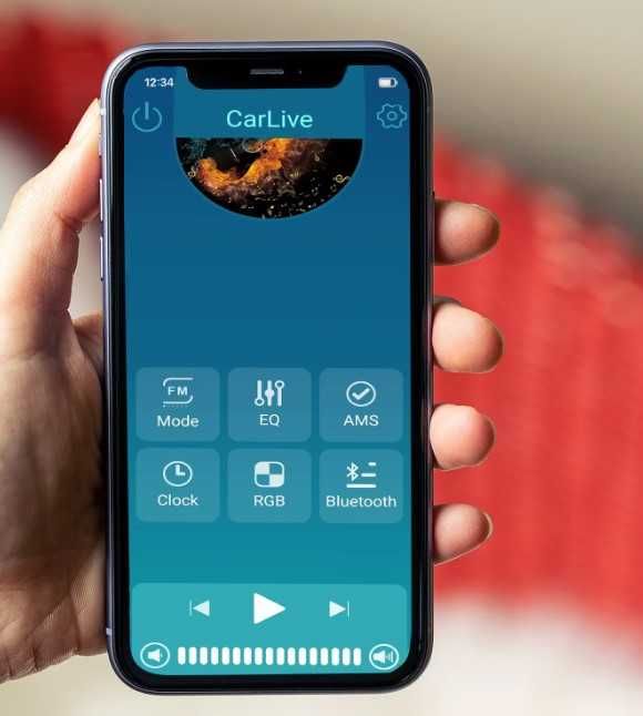 Радио MP3 плеър за кола с Bluetooth, USB AUX, FM радио, дистанционно