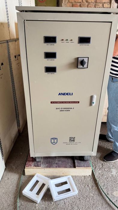 Стабилизатор SVC-D 100000VA 3-фаза 280/430V со склада