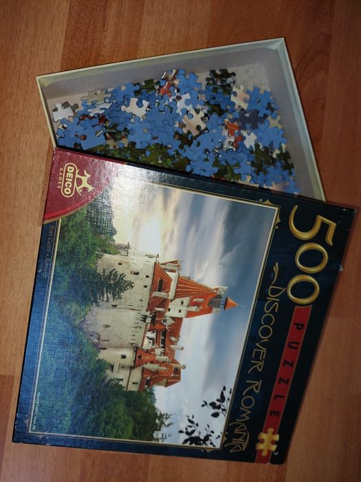 Пъзели - Наредени и залепени и ненаредени с оригиналните кутии