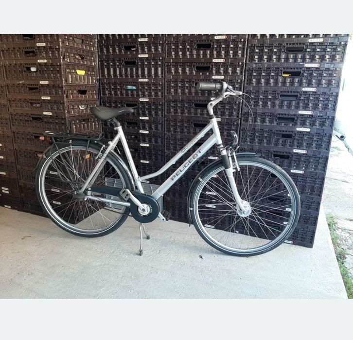 Bicicleta 7Vit Peugeot Aluminiu solida dinam în butuc stare buna