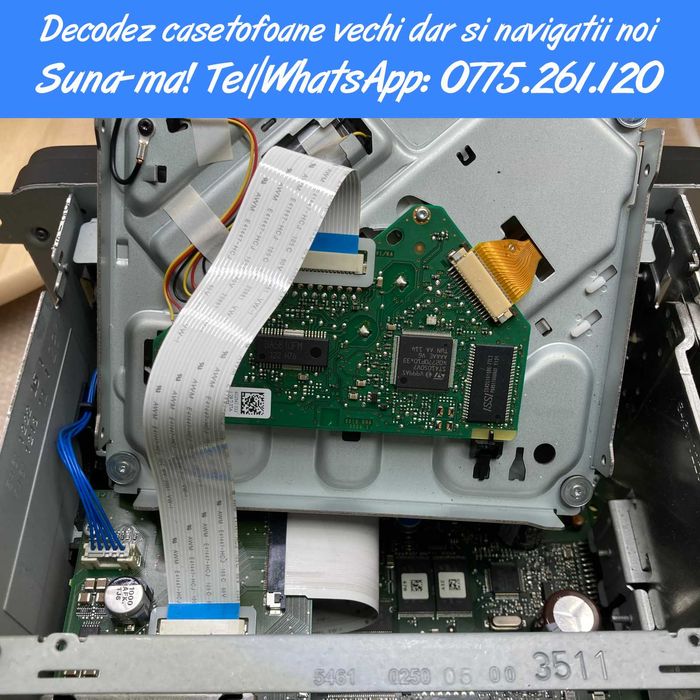 Decodare cod radio deblocare casetofon navigatie SKODA SEAT VW AUDI