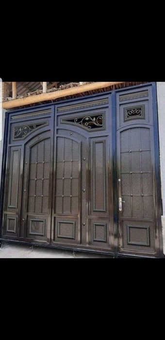 Металлические Железные Ворота, Temir darvoza, Темир дарвоза Навес