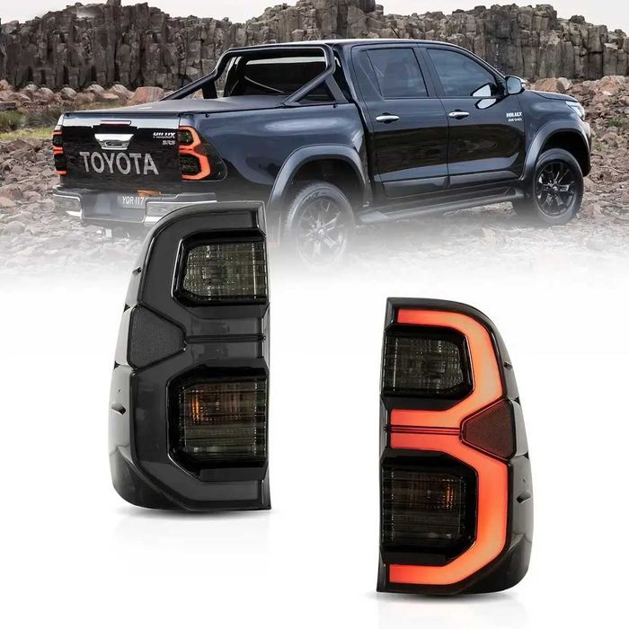 Уникален комплект стопове Toyota Hilux N80 LED 2015 - 2022 година