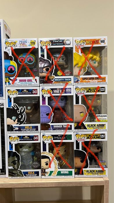 Funko Pop фигурки от 25-60 лв. Marvel, Hulk, Spider-man