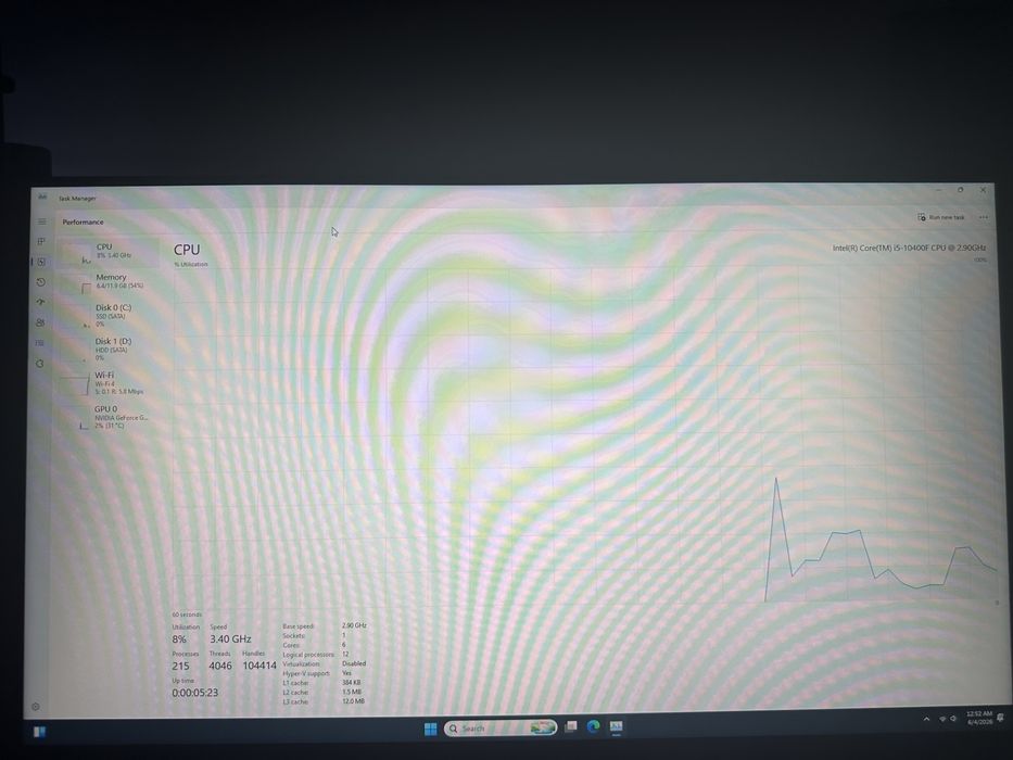 Vand Calculator si monitor