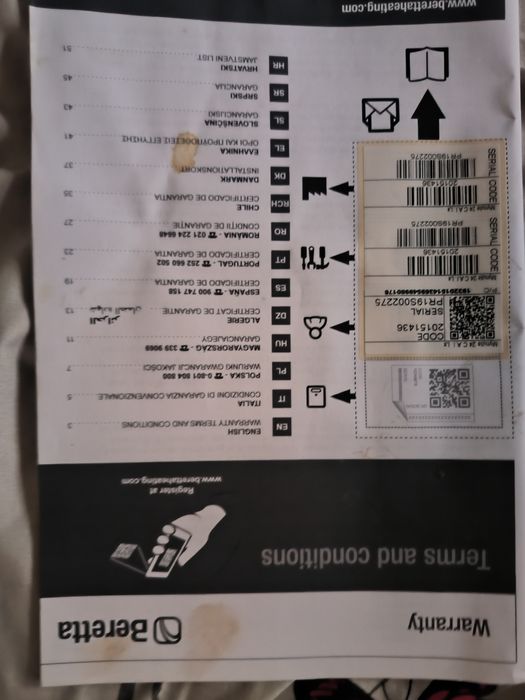 Centrală de gaz în garanție