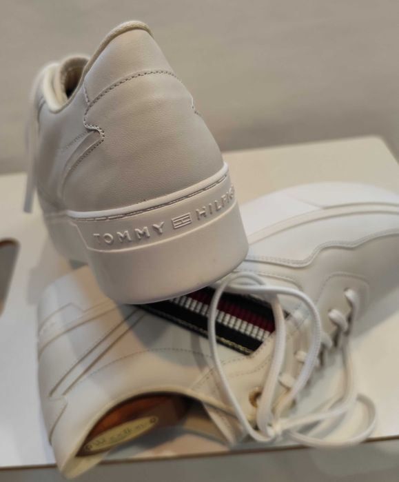 Pantofi sport casual 39 40 premium Tommy Hilfiger NOI piele naturala