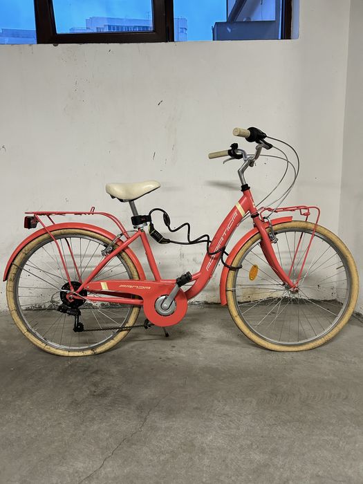 Adriatica Panda 26inch Lady 6V Rosu mat bicicleta