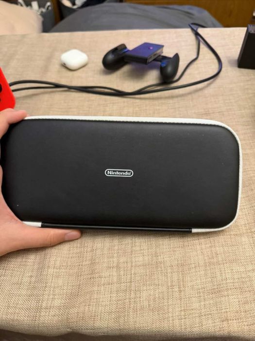 Nintendo Switch Oled Neon red & Neon blue