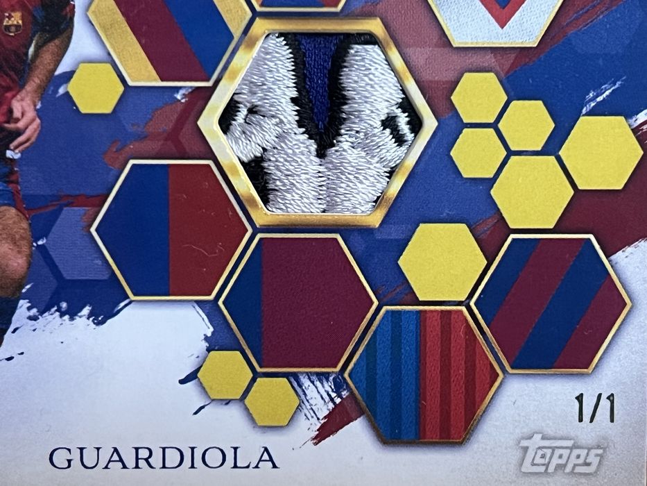 Topps FC Barcelona 125th Anniversary - Guardiola Relic Jersey 1/1