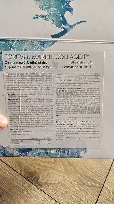 Colagen Marin cu vitamina C, Biotina și Zinc