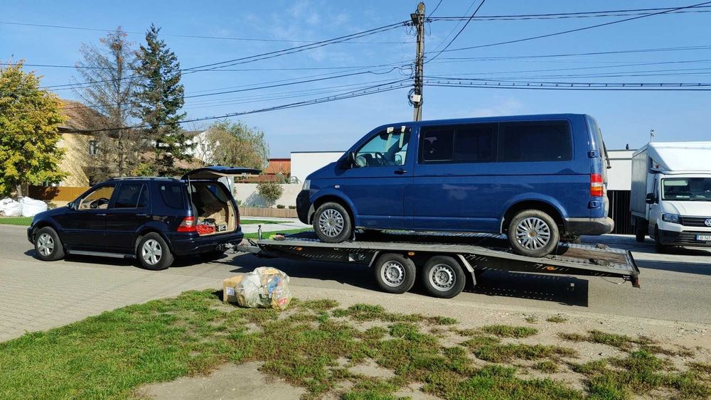 tractari auto platforma libera non stop Nadlac Arad  Ungaria Austria