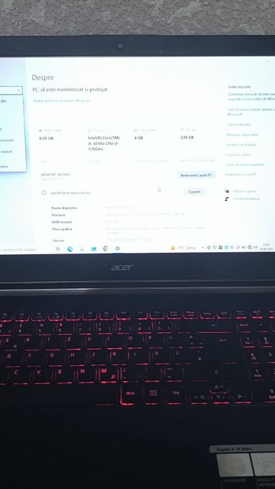 Laptop Acer V 15 Nitro