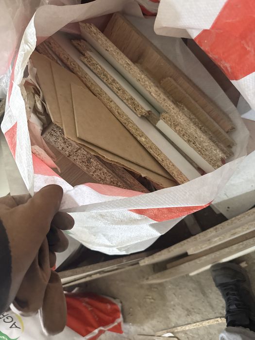 Дрова из дсп готовый с мешком