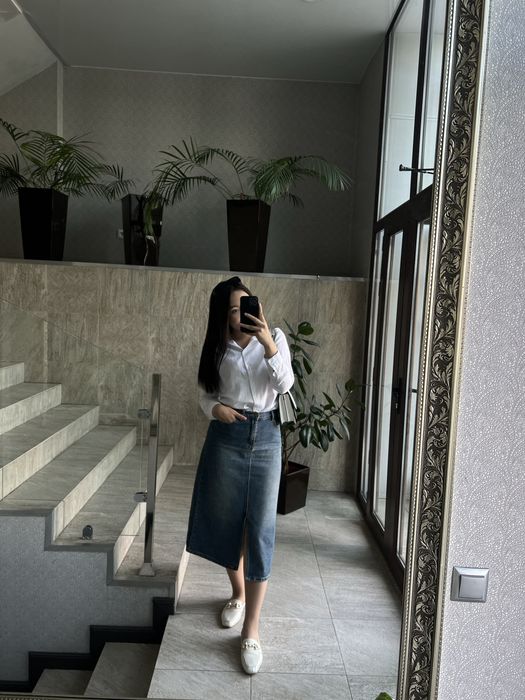 Джинсовая юбка