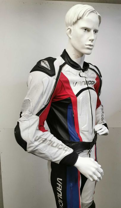 Costum moto piele marca Vanucci art XVI BMW mărime 50