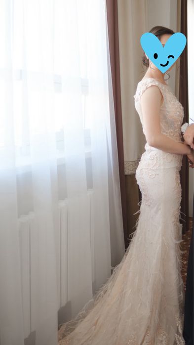 Вечернее платье рыбка