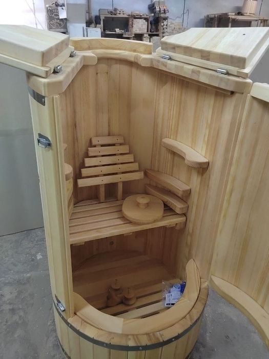 СПА процедуры парение в фитобочке
