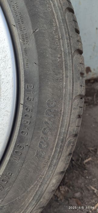 Резина летняя 215 50 на 16