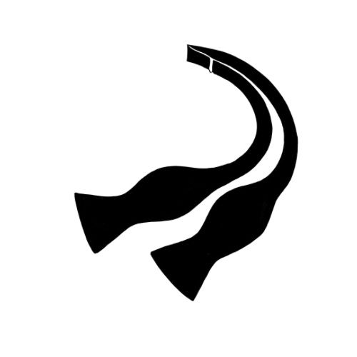 Галстук бабочка-самовяз