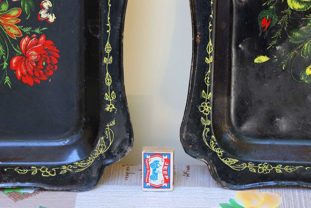 поднос советский старинный