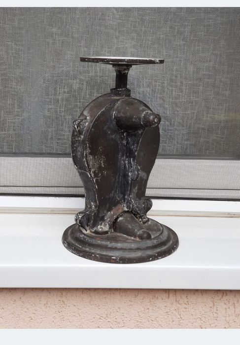 Cantar vechi rustic antic vintage exponat de excepție  terasa magazin