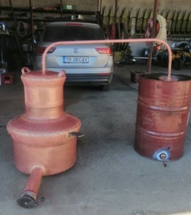 Vindem cazane Tucă 120 litre fund 3mm peret 2mm capac 1mm
