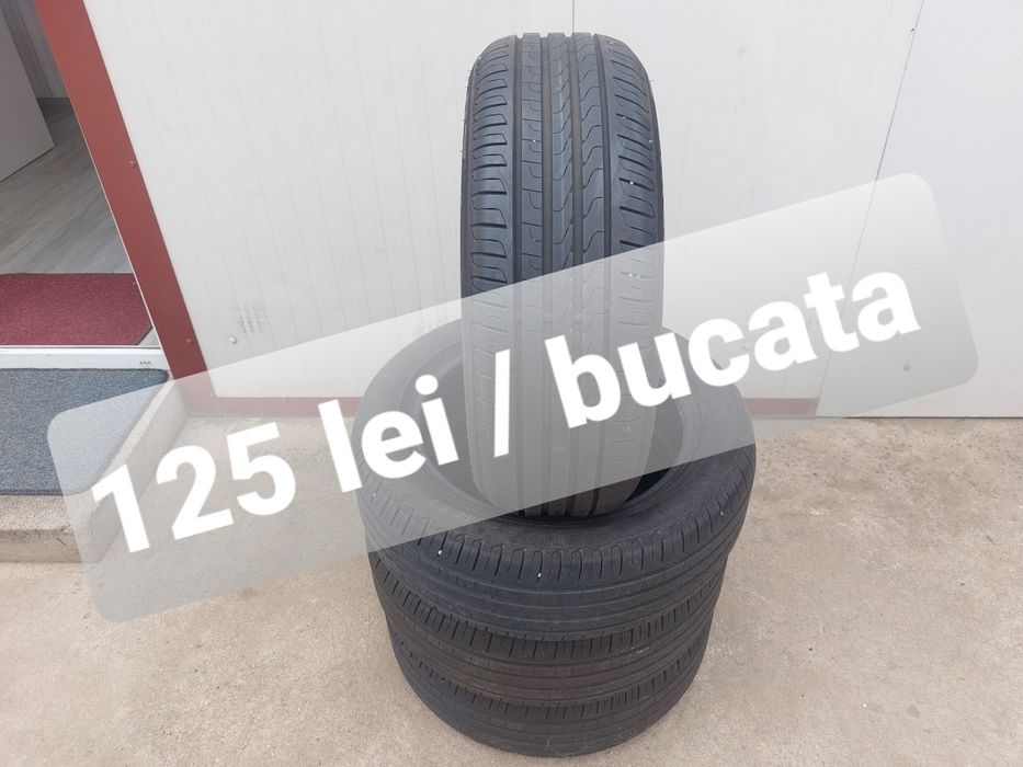 125 lei bucata! Set anvelope vara 205 55 17 Pirelli