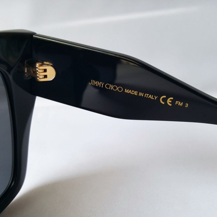 Оригинални дамски слънчеви очила Jimmy Choo с кристали Swarovski