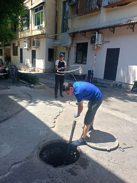 Kanalizatsiya tozalash va yangi kanalizatsiya o'tkazish xizmati