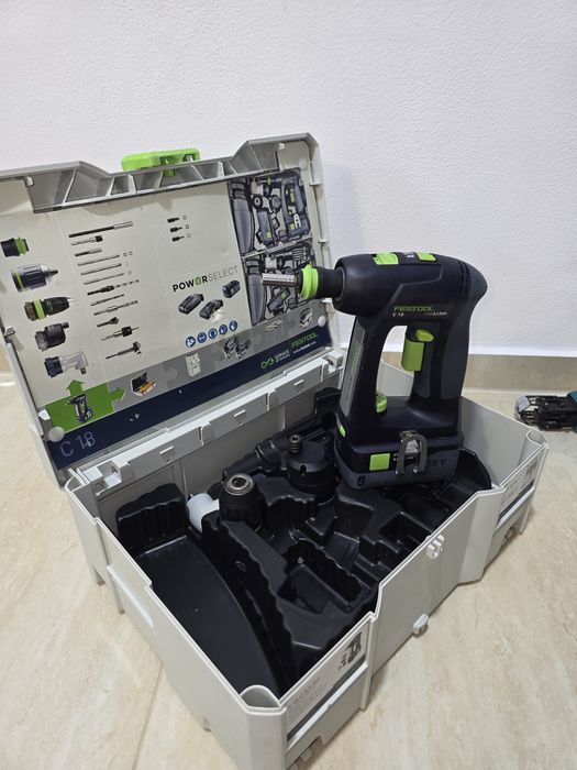 Mașină de gaurit si înșurubat Festool C18