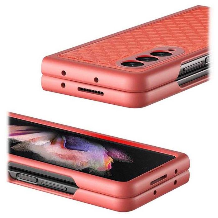 Husa premium + Folie SAMSUNG Galaxy Z Fold4 5G /Fold 4 modele diferite