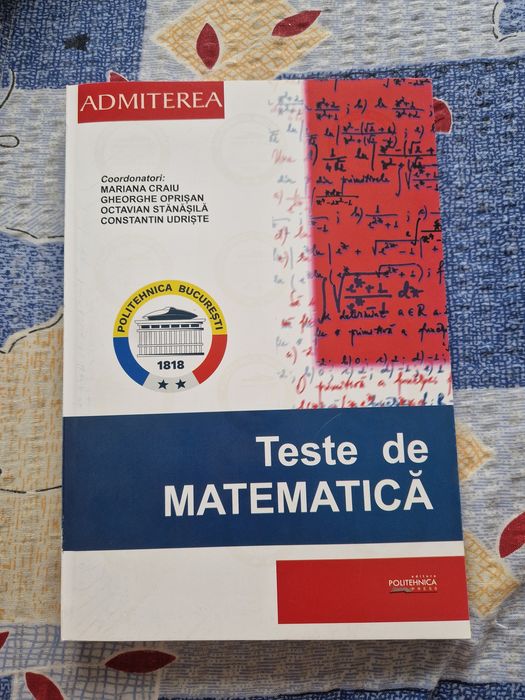 Culegere Admitere Matematică UPB