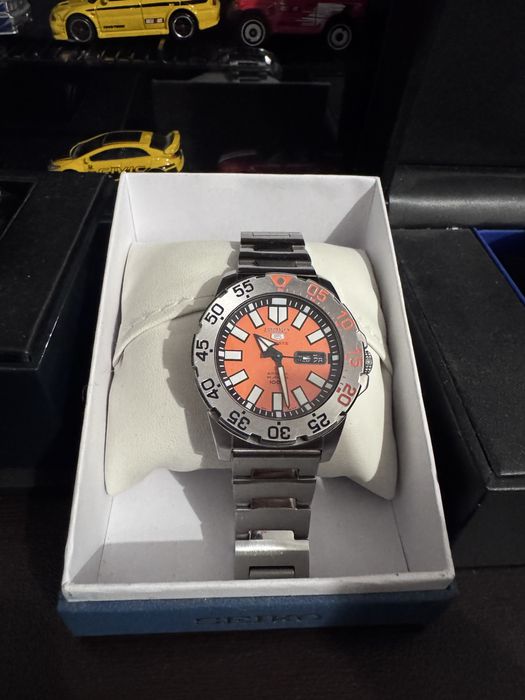 Продавам Seiko ,,Baby Monster orange ,,