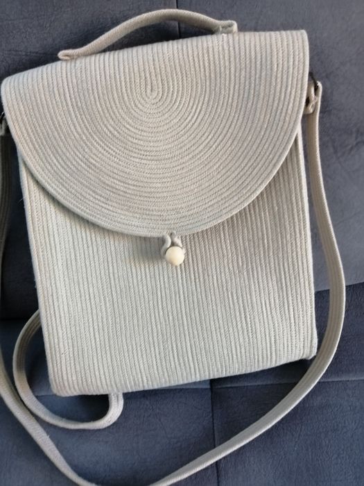 Раница-чанта ръчна изработка от шнур