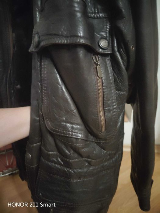 Haina din piele barbati