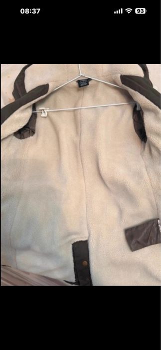 Champion • Parka Damă • Kaki • Căptușeală Sherpa / Blăniță • Mărime S