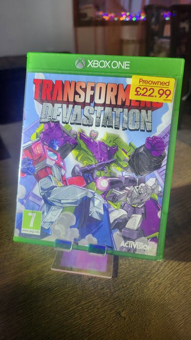 Много рядка игра Transformers Devastation Xbox One Нумизматика