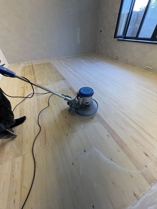 Шлифовка пол паркет