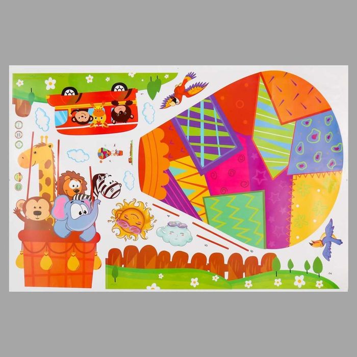 Наклейка интерьерная 60х90 см