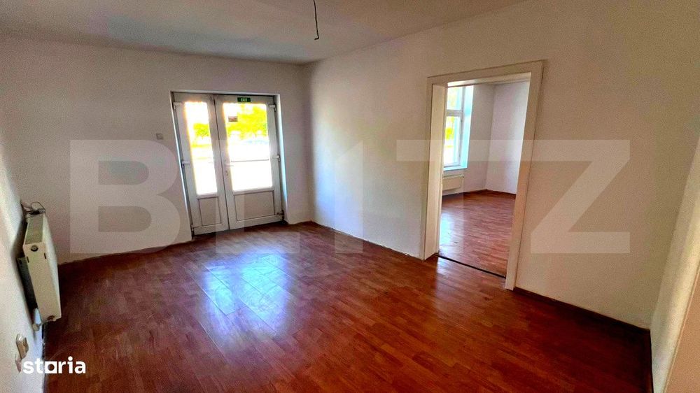 Spatiu comercial de vanzare, 195 mp utili, 500 mp teren, zona Central
